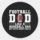 Recherche de père du football autocollants Joueur de football