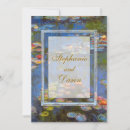 Recherche de peinture impressionniste invitations Nénuphars