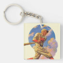 Recherche de base ball porteclés Illustration