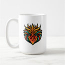 Recherche de dragon oriental tasses Rouge