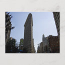 Recherche de bâtiment plat de fer cartes postales New york