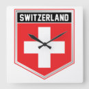 Recherche de drapeau suisse horloges Patriotique