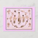 Recherche de mode des années 1920 cartes postales Vintage