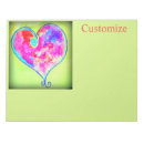 Recherche de coeurs roses blocsnotes Valentines