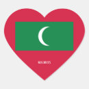 Recherche de maldives autocollants Drapeaux du monde