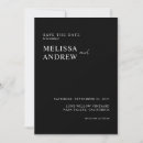 Recherche de elegant minimalist save the dates Élégant
