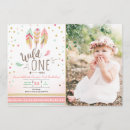 Recherche de feathers invitations Boho