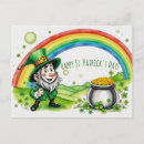 Recherche de jour de la saint patrick cartes postales Lutin