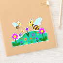 Recherche de abeille joyeuse autocollants Nature