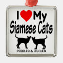 Recherche de chat siamois ornements Coeur