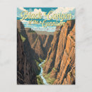 Recherche de montagne noir cartes postales Parc national