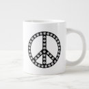 Recherche de pacifiste tasses Pas de guerre