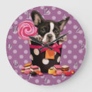 Recherche de bouledogue horloges Mignon