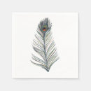 Recherche de plumes paon serviettes Chic