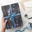 Recherche de luciole papier cadeau Bleu