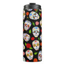 Recherche de crâne mexicain tasses Illustration