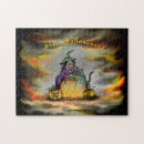 Recherche de sorcière puzzles Chat noir