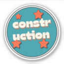 Recherche de chantier autocollants Excavatrice