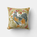 Recherche de coussin rouge de coq coussins Oiseau