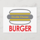 Recherche de burger cartes postales Burger au fromage