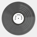 Recherche de disques vinyle autocollants Rétro