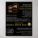 Zoek naar gloeilamp posters Elektricien