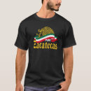 Recherche de zacatecas tshirts Drapeau