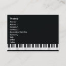 Recherche de piano jazz cartes visite Bleus