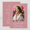 Recherche de dusty pink invitations De graduation