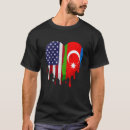 Recherche de azerbaïdjanais tshirts Drapeau