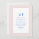 Recherche de bleu rose pourpre invitations Moderne