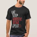 Zoek naar akoestische gitaar tshirts Muziek