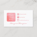 Recherche de couleurs roses cartes visite Pour elle