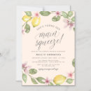 Recherche de son aquarelle florale invitations Bride