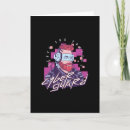 Recherche de cyberpunk vœux cartes Néon