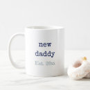 Recherche de papa de première fois tasses New father