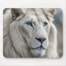 Recherche de lion blanc tapis souris Chat