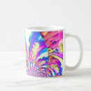 Recherche de peinture abstraite colorée tasses Floral