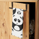 Zoek naar panda keuken handdoeken Zwart wit