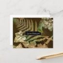 Recherche de feuille de fougère cartes postales Plante