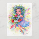 Recherche de fleurs bouquet cartes postales Belle