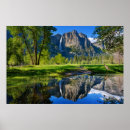 Recherche de montagnes de cascade posters Bois