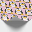 Recherche de pingouins papier cadeau Fille