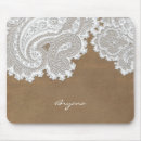 Recherche de dentelle blanche tapis souris Vintage