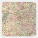 Recherche de carte de la terre autocollants Main