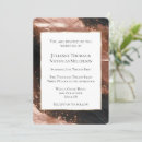 Recherche de rose gold mariage invitations Noir