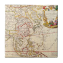 Recherche de cartes antiques carreaux Vintage