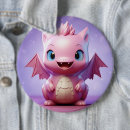 Recherche de dragon mignon badges Kawaii