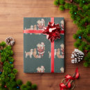 Recherche de le vieux père noël papier cadeau Festif
