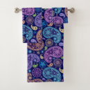 Recherche de paisley bain serviettes Motif